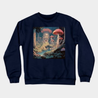 Fungi Forest Crewneck Sweatshirt